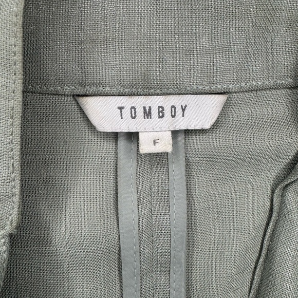 Tomboy Elegant Mint Color Sleeveless Dress/Blazer One Size. #70 - Picture 11 of 13